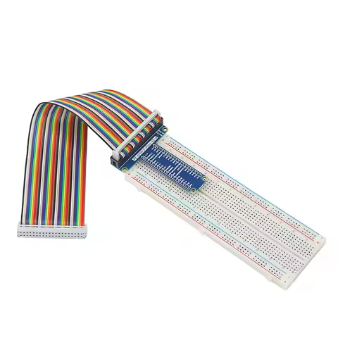 Raspberry Pi 40 Pin GPIO Extension Board + MB-102 Breadboard PCB Bread Board + GPIO Cable Adapter fo