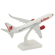 Solid Alloy Airplane Model Boeing B737-900 Indonesia Lion Airliner Gift Ornaments 19cm