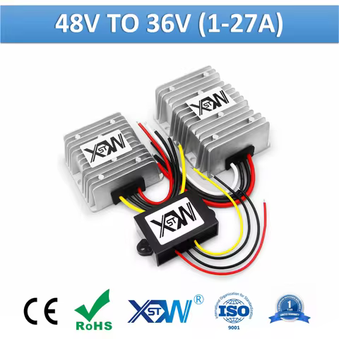 Step Down Voltage Converter DC-DC 48V to 36V CE ROHS Buck Converter DC Power Supply 36 Volts Regulat