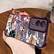 HP Phone Case for OPPO A80 5G Case Anime Luffy Case airbag Thin Silicone Case Softcase Cooling Phone