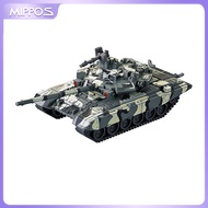 Mippos 1:48 T90 mô hình xe tăng Sưu Tập Tự Làm Xây Dựng Trang Trí Bộ dụng cụ xây dựng Thu Nhỏ 4D Hiệ