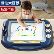 Large Children's Drawing Board Magnetic Magnetic Color Writing Board Baby Doodle Board Household Children 1-3 Years Old 2 Toys