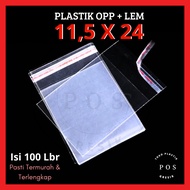 11.5 X 24 OPP PLASTIC GLASS GLUE THICK O2 (CONTENTS 100 Sheets) GR