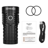 Lihuabo11ของ Q8 Sofirn Plus ที่มีประสิทธิภาพมากไฟฉาย LED กำลังสูง16000lm USB C ชาร์จได้21700 Anduril