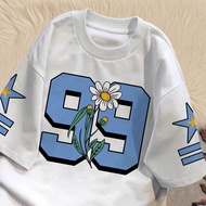 T-Shirt Shirt Tee Baggy Oversize Jersey Motif LOS ANGELES 99 Premium Cotton 24s BL B1535