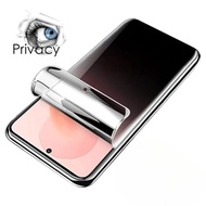 For OPPO A7 A5 A3 A2 A1 India Pro Max 5G 4G Anti Spy Hydrogel Film Full Coverage Screen Protector