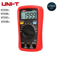 Uni-T  UT33A+UT33B+UT33C+UT33D+ มิเตอร์วัดไฟดิจิตอลมัลติมิเตอร์ดิจิตอล (ของมีพร้อมส่งทุกรุ่น)