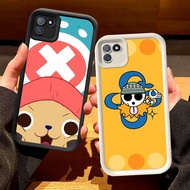 O-56 One Piece Member Casing for Realme C20A C11 2021 C20 Black and White