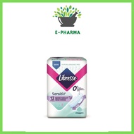 LIBRESSE SensitiV Maxi Night Wing 32cm 12s - Sanitary Pad, Tuala Wanita
