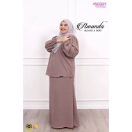 SUIT AMANDA ( BLOUSE + SKIRT )
