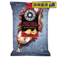 Red Rock Deli - 澳洲薯片 - 甜椒酸忌廉味165g (1包) Sweet Chili &amp; Sour Cream Chips 此日期前最佳：2024年08月11日