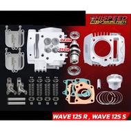 Block Head 4V HISPEED🇹🇭💯% ORIGINAL🇹🇭💯% Honda Wave 125 R S Block Head Pakej Combo