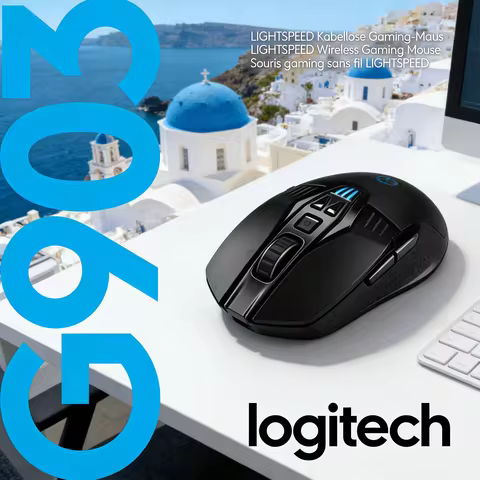 Logitech G903 HERO LIGHTSPEED Wireless Gaming Mouse 25K DPI RGB Lighting 180Hr Battery PowerPlay Com