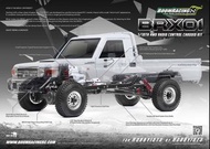 Boom Racing BRX01 1/10 Toyota Land Cruiser LC70 & Upgrade