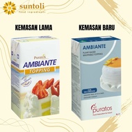 BG5. PURATOS AMBIANTE WHIPPING CREAM NON DAIRY / Krim Cair Manis - 1 liter