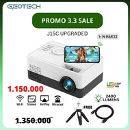 PROJECTOR GEOTECH J15C MINI PROYEKTOR LED PORTABEL 50 ANSI - STORENMR