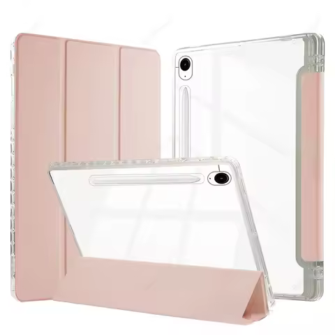 Hybrid Slim Case for Samsung Galaxy Tab S10+ 2024/Tab S9 FE+/S9+ 2023 12.4 inch with S Pen Holder Co