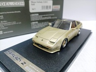 IG 1 43 Nissan Lady Modified Sports Car Model Nissan Fairlady Z Z31 VG30 Gold