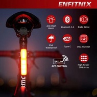 Enfitnix XliteBT Smart Bike Tail Light with Thief Alarm USB Charge Rear Bike Light IPX6 Waterproof B