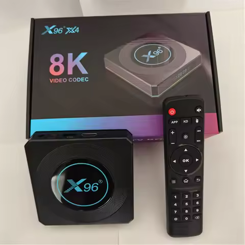 X96 X4 Android 11 TV BOX Amlogic S905X4 Smart 4K 8K 5G Dual Wifi BT HD 4G 64G 32G AV1 RGB Light Medi