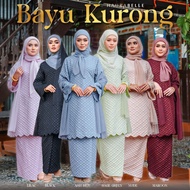 Bayu Kurong by Haurabelle Baju Raya 2024 Viral Baju Kurung Klasik