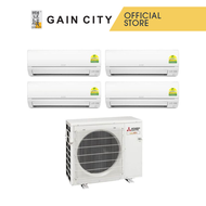 MITSUBISHI SYSTEM 4 AIRCON MXY-4H38VG/2XMSXY-FP10VG/2XMSXY-FP18VG