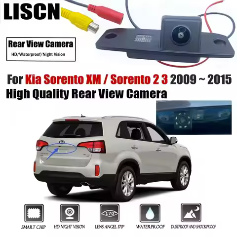 For Kia Sorento XM / Sorento 2 3 2009~2015 HD Rear Camera Night Vision Backup Parking Reversing Came