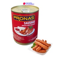 Pronas Sausage Smoked Beef 325g Combination Beef Sausage