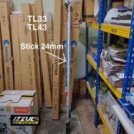 Complete Stick Batang mesin rumput 24mm | Gear case & Outer Hose | Clutch Drum Housing 29mm