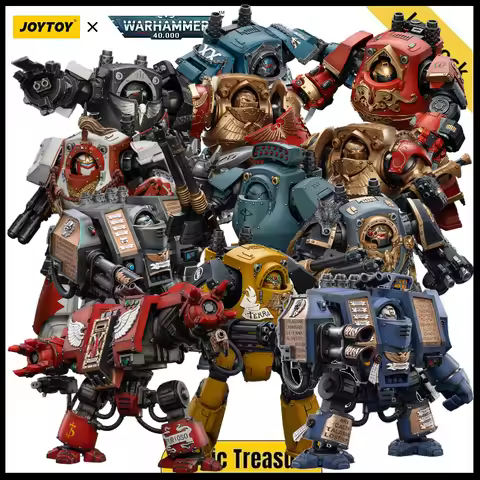 【In Stock】JOYTOY Warhammer 40K Ultramarines Blood Angels Lron Warriors Space Wolves Horus Contemptor