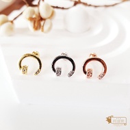 316L Medical Steel Needle Meimei G Micro Diamond Fine Lock Earrings Ear Bone Single Price Artis A25 