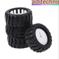 DS99 N20 motorcycle tire wheel dc gearbox wheel tire robot car 2wd 4wd nodemcu et