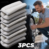 3D Mesh Anti-Scratch Automotive Wash Sponge High Absorbent Double Sided Honeycomb Cleaning Sponge Mu