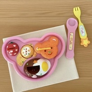 Jelly Strawberry Pudding Set Children'S Play Toy Pudding Bear Bento Fun Combinations Toy