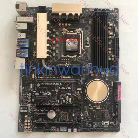 used For ASUS Z97-DELUXE/USB 3.1 Motherboard LGA1150 DDR3 ATX Mainboard.