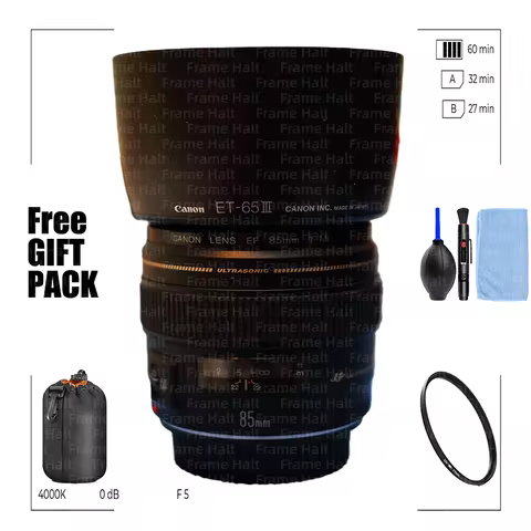 Short-Telephoto Prime Lens For Canon EF 85mm f/1.8 USM Medium Lens for full-frame Canon EF-mount DSL