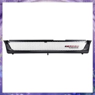 [P K A M] Car Front Bumper Mesh Grill Grille Gloss Black Racing Grills for   AE101 1993 1994 1995 19