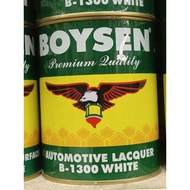 B 1300 AUTOMOTIVE LACQUER WHITE 1 LITER | BOYSEN | GLOSSY PAINT WHITE FOR METAL