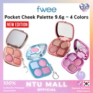[fwee] New Pocket Cheek Palette 9.6g - 4 Colors