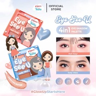 Pigeon Teens Eye See U Eye Shadow 3.2gr |Teen Makeup |4in1 Palette |Pigmented & Longlasting Formula