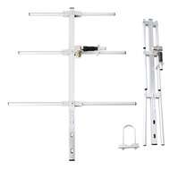TWAYRDIO Foldable Ham Radio Yagi Antenna UHF 400-470Mhz Long Range 7dBi Signal Booster GMRS Directio