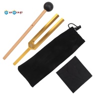 gangong528 Hz Tuning Fork, Gold  Tuning Forks 528 Hz for Healing, Musical Instrument, Meditation, Re