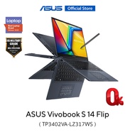 ASUS Vivobook S 14 Flip TP3402VA-LZ317WS 14 Inch thin and light laptop WUXGA IPS touch screen Intel Core i3-1315U 8GB DDR4  Intel UHD Graphics 512GB M.2 NVMe PCIe 3.0 SSD 1.5 kg lightweight WiFi 6E fingerprint