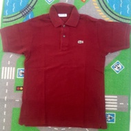 Type : Polo Shirt Second Brand : Lacoste Size : P 68 x L 51 Cond : 95%