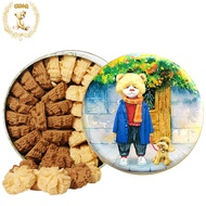 EA（香港进口）Original Imported From Hong Kong Hong Kong Jenny Cookie Smart Bear Biscuits 640g รสคู่ 2mix กล่องของขวัญกาแฟเนยดอกไม้ของขวัญขนมไหว้พระจันทร์