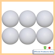 Kokusai Table Tennis Ball Practice 40mm Plastic ABS Training Ball 6P White