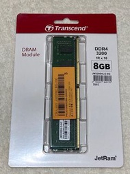 Transcend 創見 8GB JetRam DDR4 3200 桌上型記憶體 8G 16G 24G
