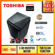 *FREE SHIPPING* Toshiba 14kg / 15kg / 16kg Auto Washing Machine SDD Inverter Mesin Basuh Washer