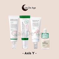 AXIS-Y Sunscreen, AXIS-Y Glow Serum, AXIS-Y Skincare, AXIS-Y Moisturizer, AXIS-Y Spot Treatment