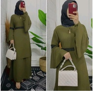 Malaysia Gamis renda / Baju Gamis Terbaru / Dress Wanita Muslim / Long Dress / Dress Syari / Gamis C